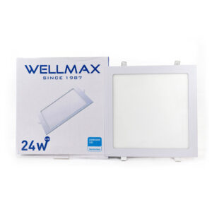 PANEL LED 24W 6500K CUAD/SBRP 120/240V MULTIUSO WELLMAX