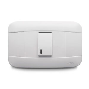 VETO PLATA CONMUT/SIMPLE COMPLETO C/LUZ BL