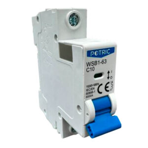 BREAKER P/RIEL 1*63 6KA