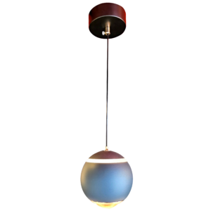 LAMPARA COLGANTE OJO DE ANGEL AZUL 3000K