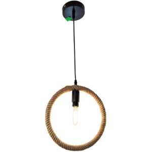 LAMPARA COLGANTE CABO REDONDA