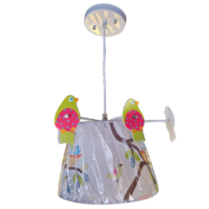 LAMPARA COLGANTE PAJARITOS